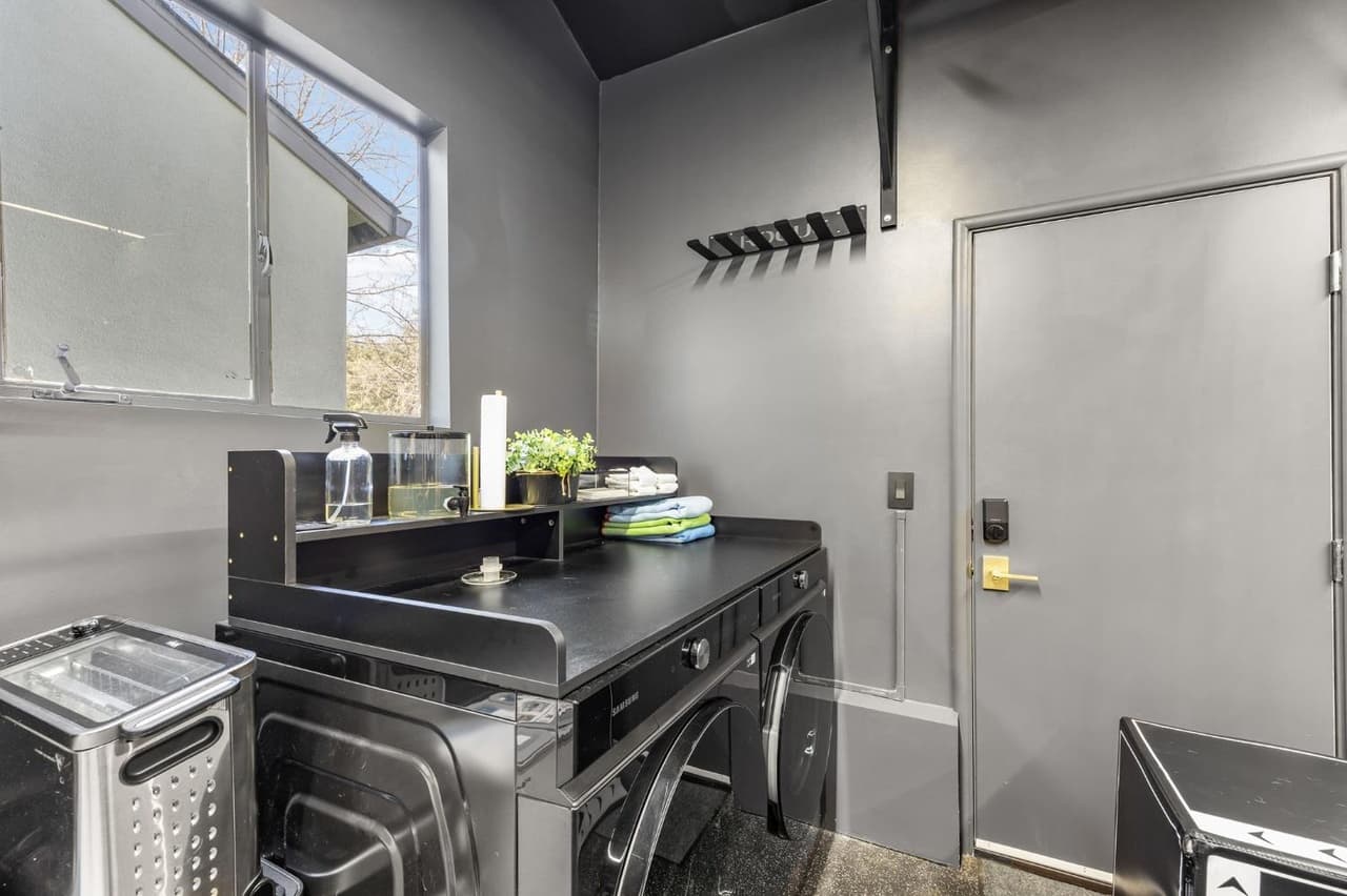 House Renovation in Davis — built-in shelving, stainless appliances, quartz countertop, luxury vinyl plank, custom cabinetry