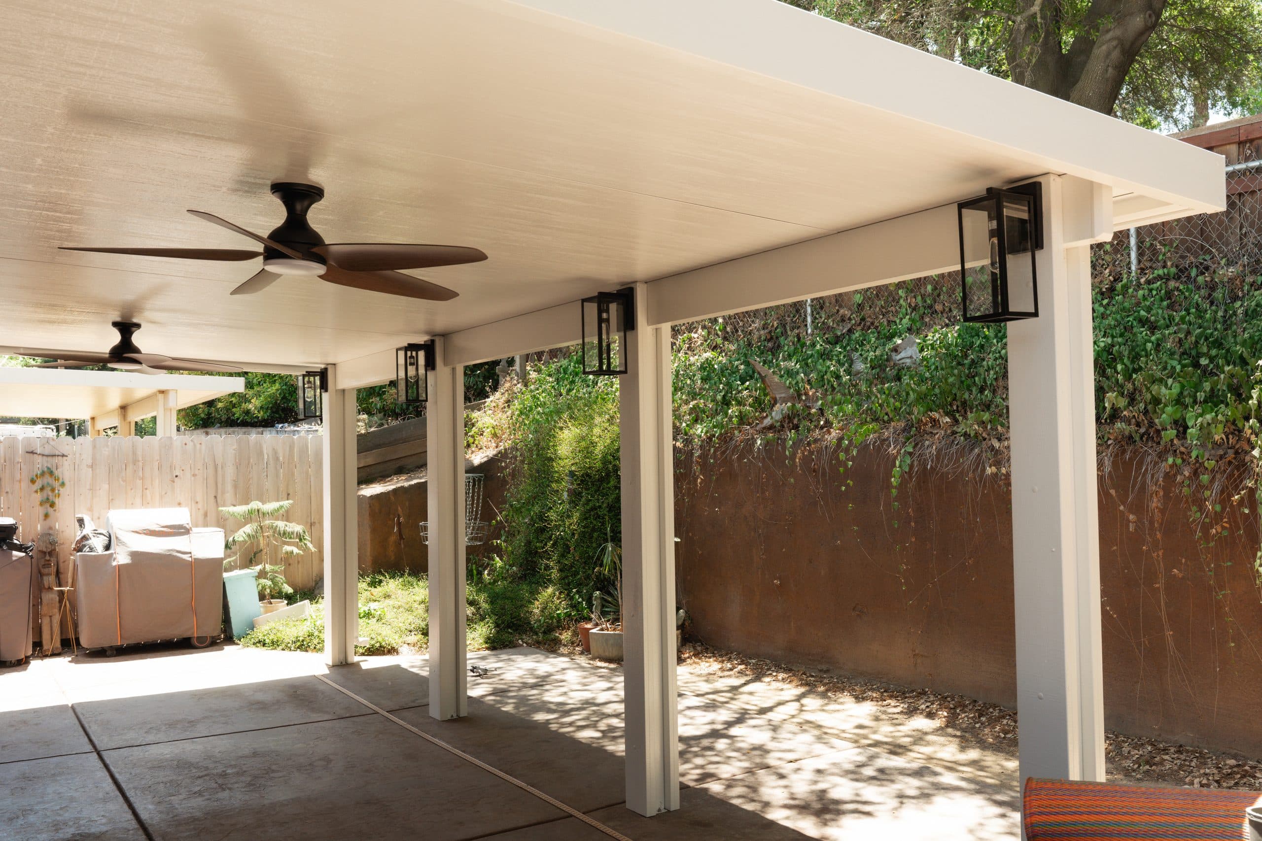 Bathroom Remodel in Citrus Heights — covered patio, landscape lighting, exterior paint, deck
