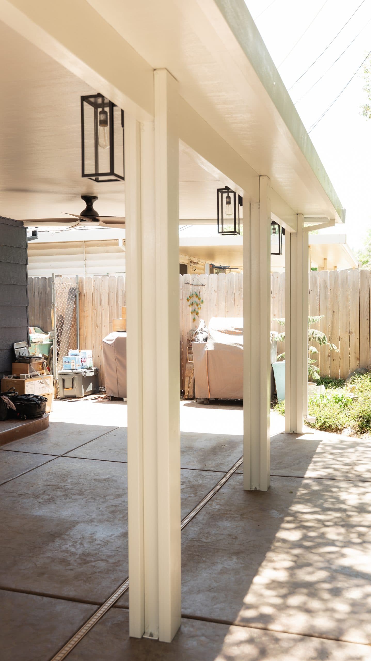 Bathroom Remodel in Citrus Heights — covered patio, landscape lighting, exterior paint, before remodel — original finishes