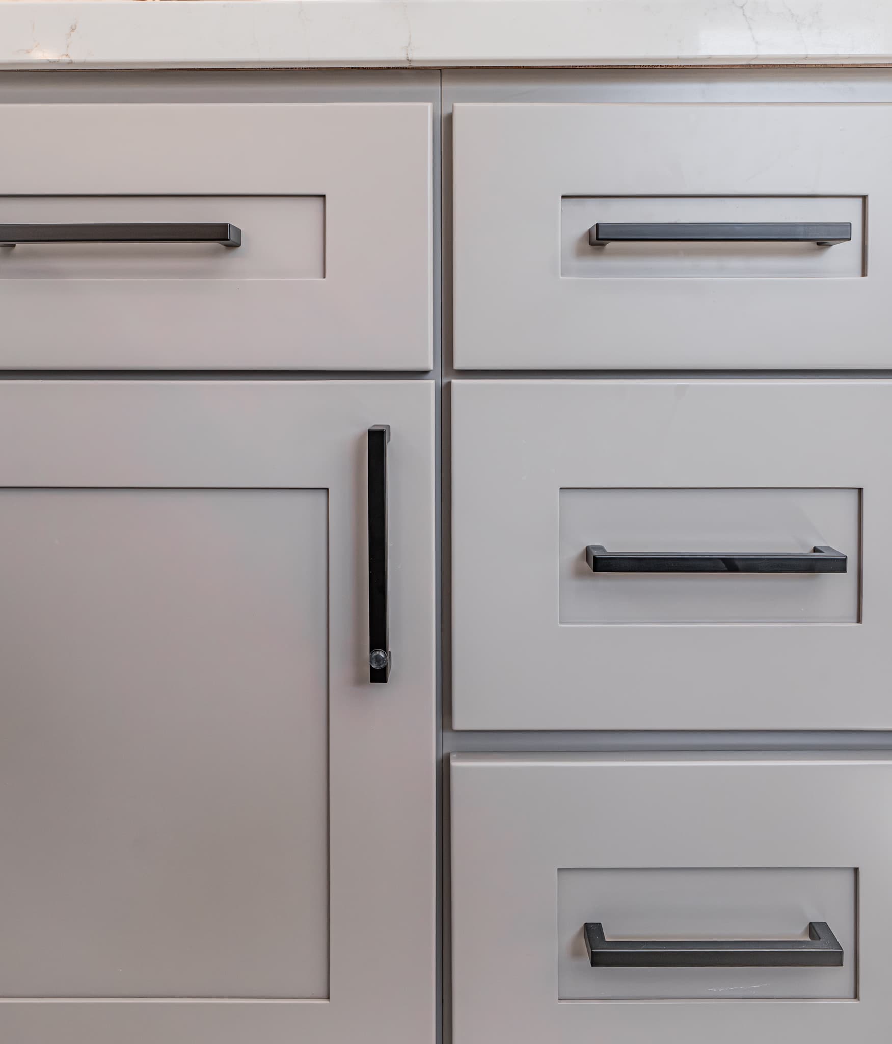 Kitchen Remodel in Citrus Heights — shaker cabinets, custom cabinetry, quartz countertop, marble countertop