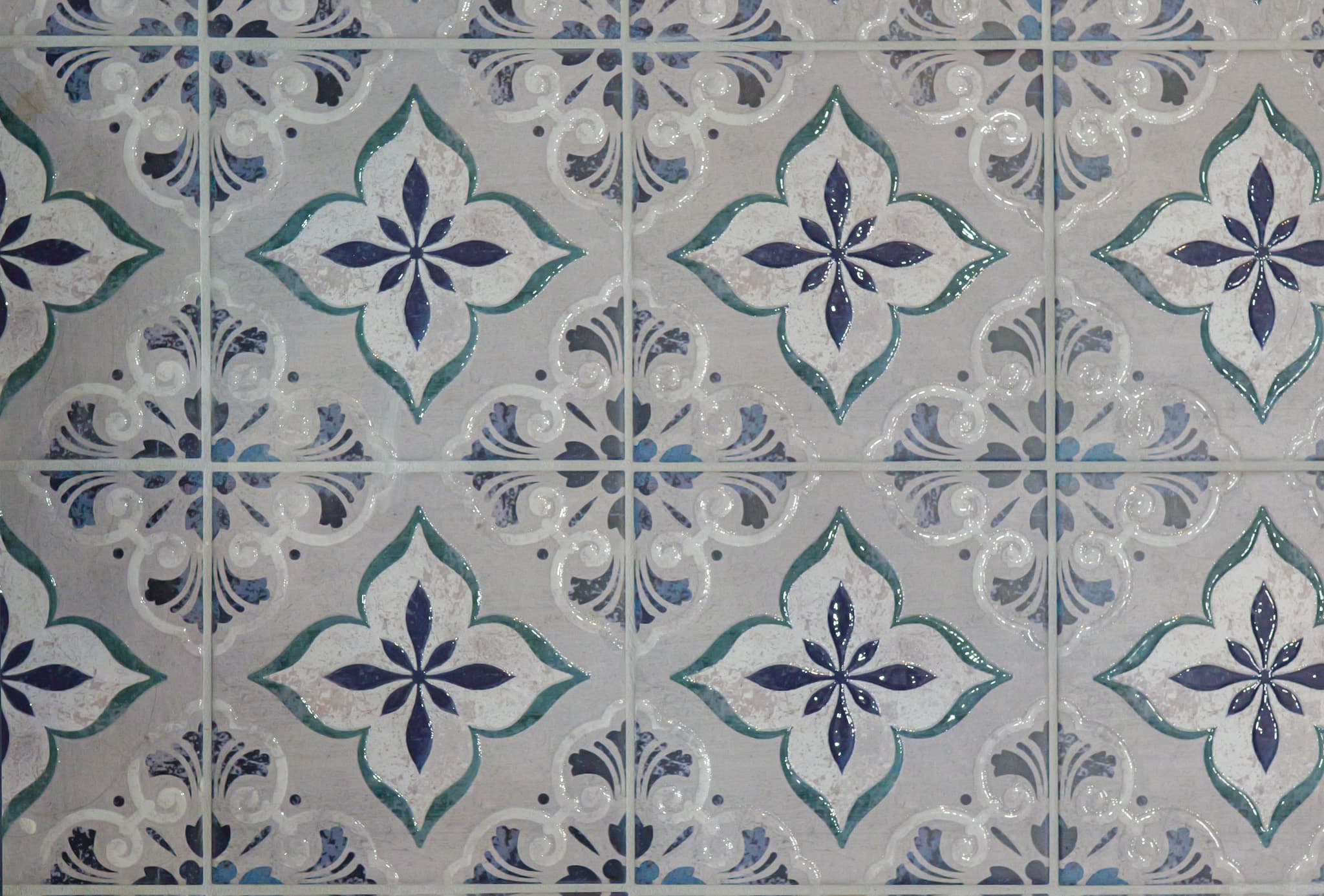 House Renovation in Rocklin — mosaic backsplash, tiled shower surround, ceramic tile flooring, natural-stone backsplash