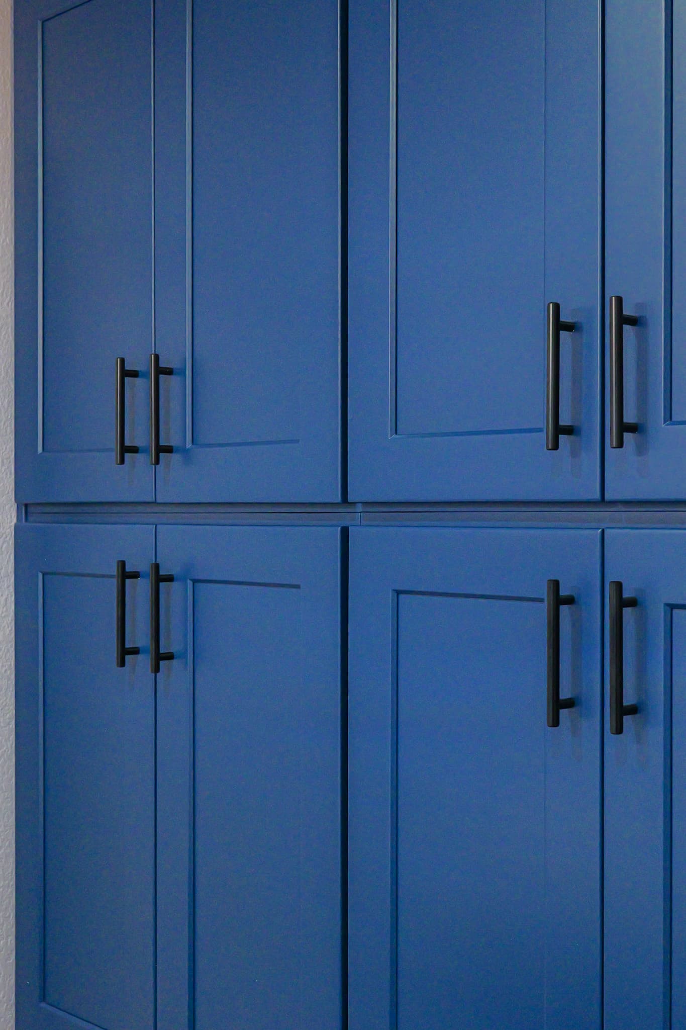 House Renovation in Rocklin — shaker cabinets, custom cabinetry, built-in shelving, linen tower