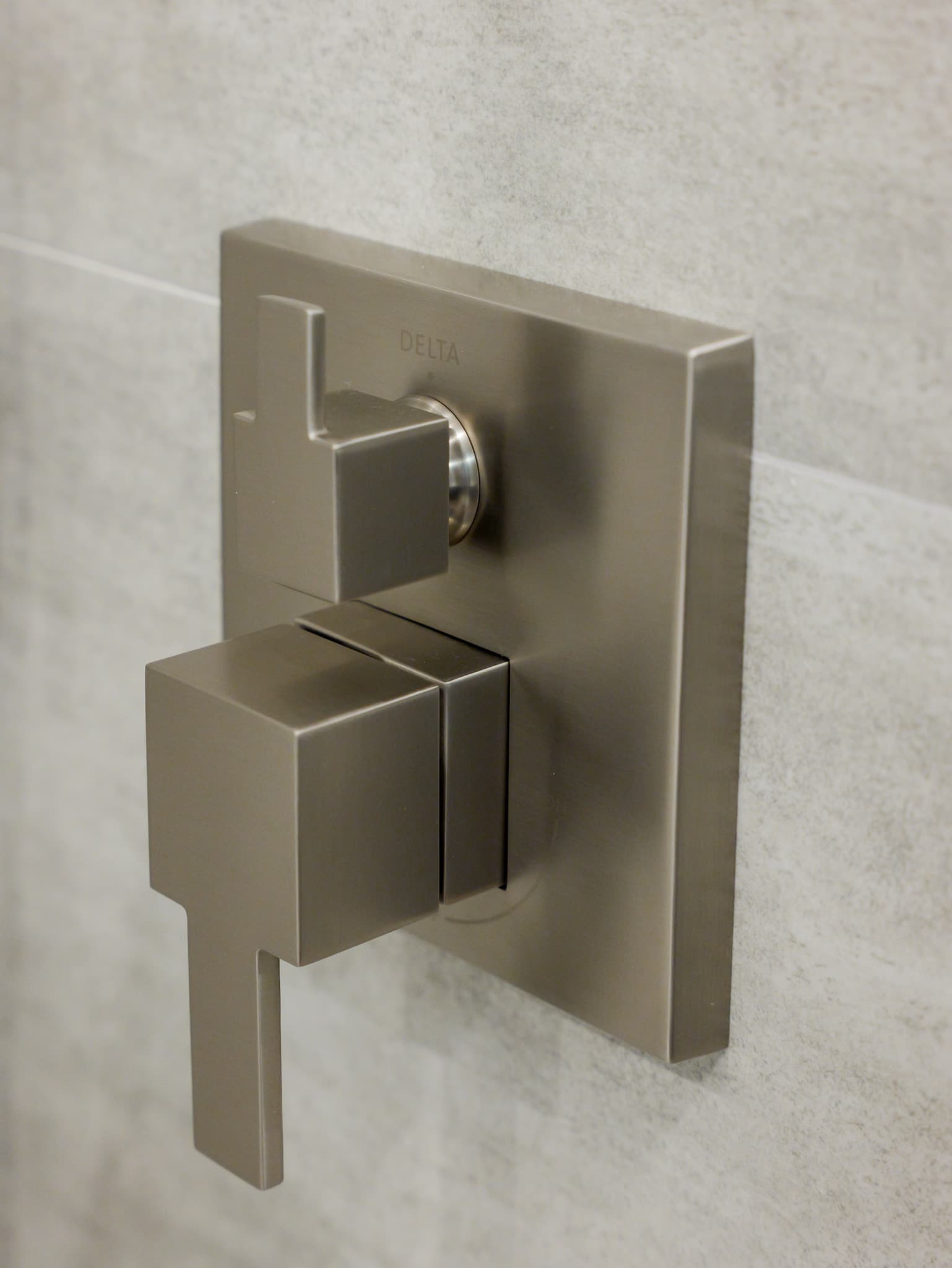 Bathroom Remodel in Roseville — walk-in shower, tiled shower surround, handheld shower