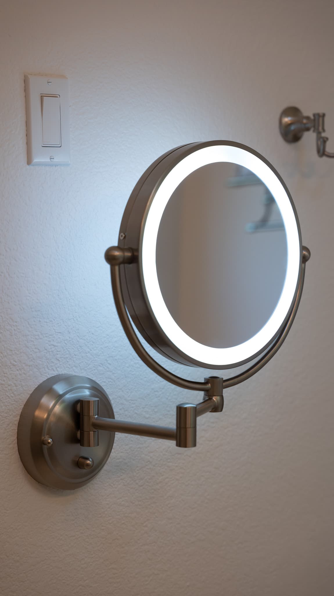 Bathroom Remodel in Sacramento — lighted mirror, framed mirror