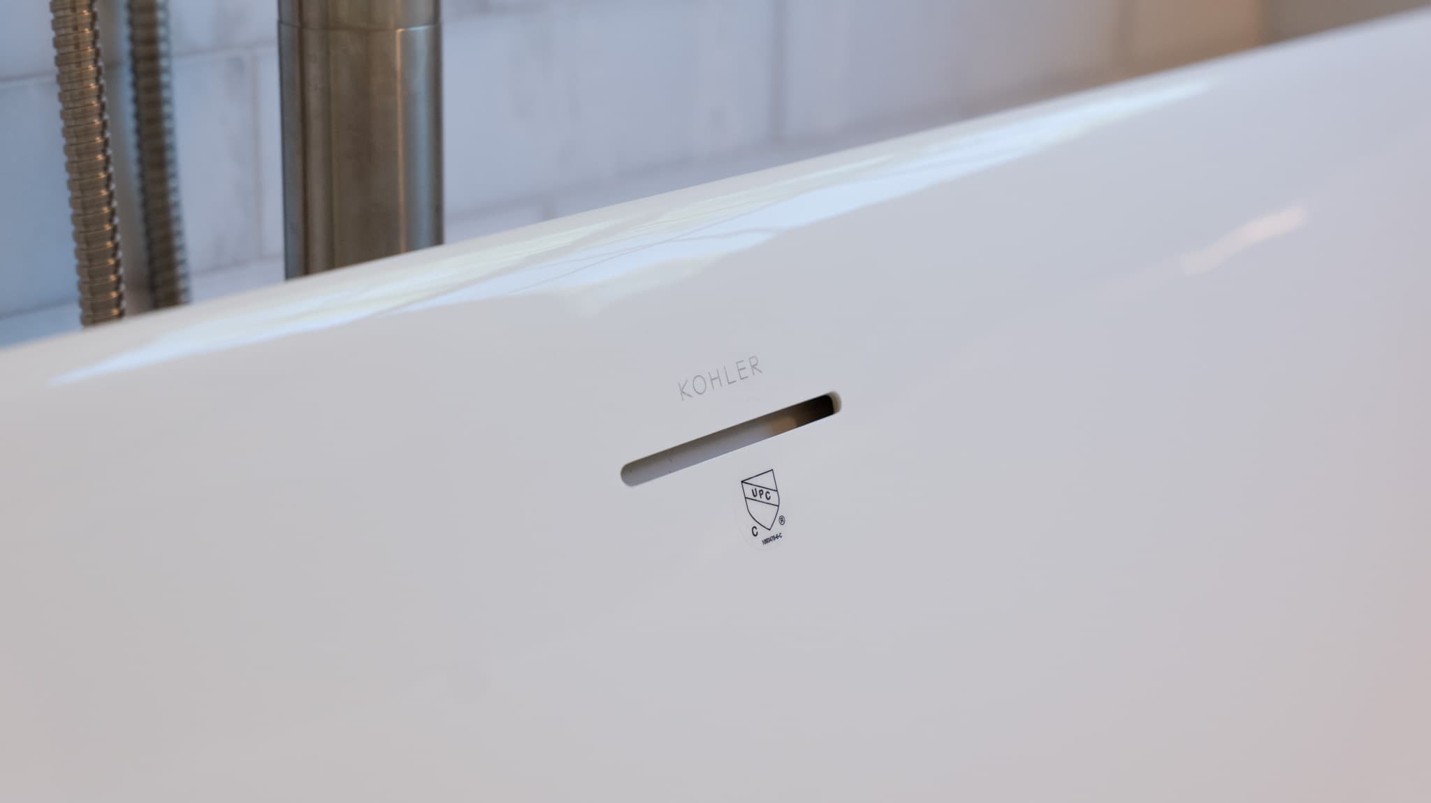 Bathroom Remodel in Sacramento — freestanding tub, soaking tub, handheld shower, tiled shower surround