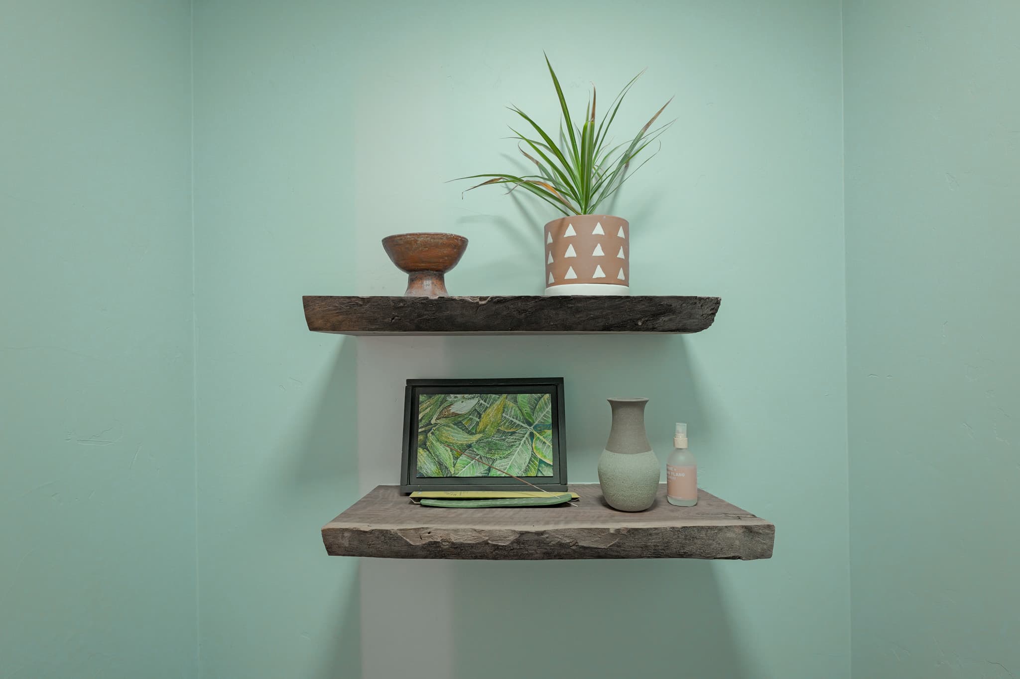 House Renovation in Sacramento — built-in shelving, butcher-block countertop, open-concept layout, exterior paint